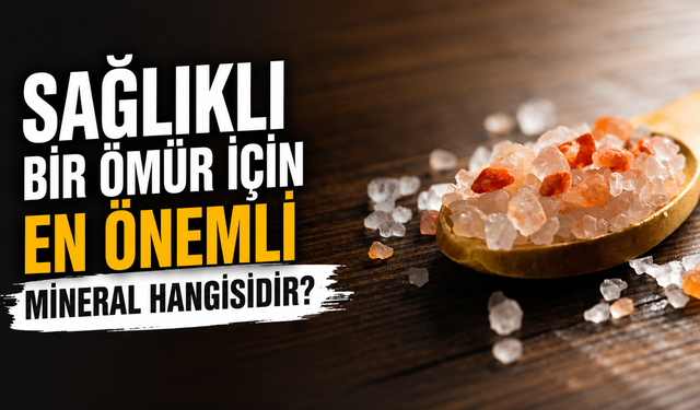 Sağlıklı bir ömür için en önemli mineral hangisidir?