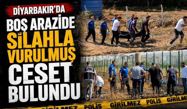 Boş Arazide Silahla Vurulmuş Ceset Bulundu