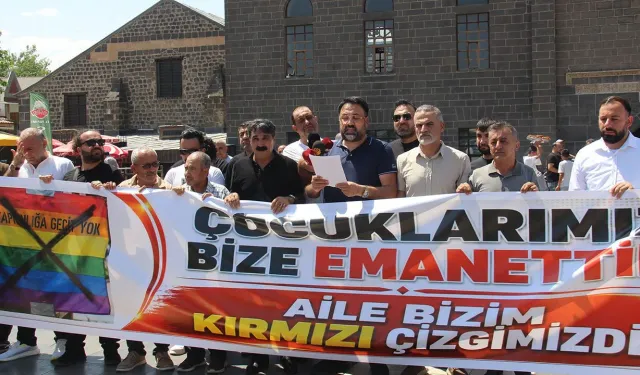 Diyarbakır'da LGBT tepkisi: Aile kurumunu savunacağız