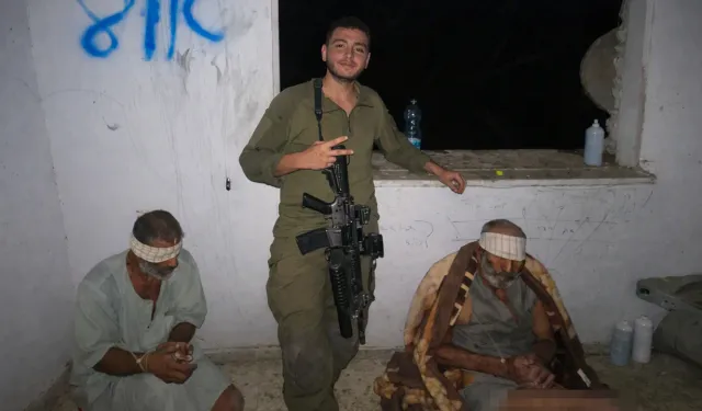 Gazze'deki katliam gözler önüne serildi! Önce kalkan olarak kullandı sonra infaz etti!