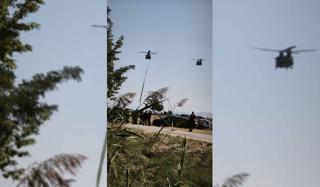 Cumhurbaşkanı Erdoğan helikopterle Ahlat’a iniş yaptı
