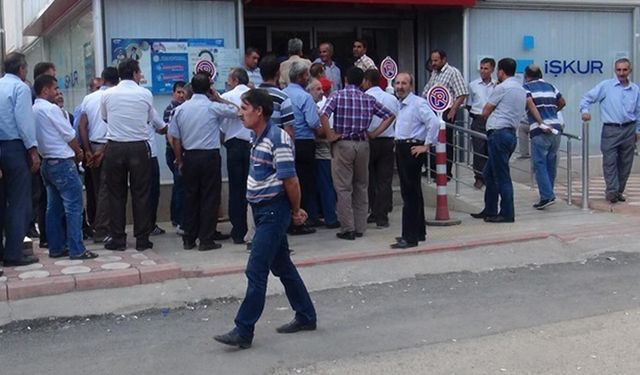 İşsizlik oranı 8,1'e yükseldi, İşsiz sayısı 2 milyon 860 bin