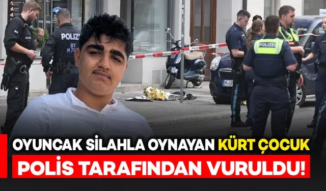 Oyuncak silahla oynayan Kürt çocuk, polis tarafından vuruldu