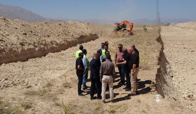 Van'da 4 milyon metrekarelik Besi OSB'de altyapı başladı