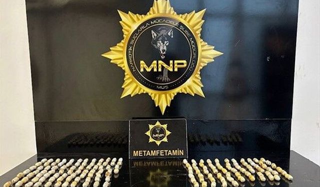 Muş'ta uyuşturucu sevkiyatına polis engeli