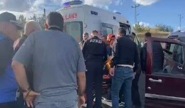 Feci kazada 2 kişi yaralandı