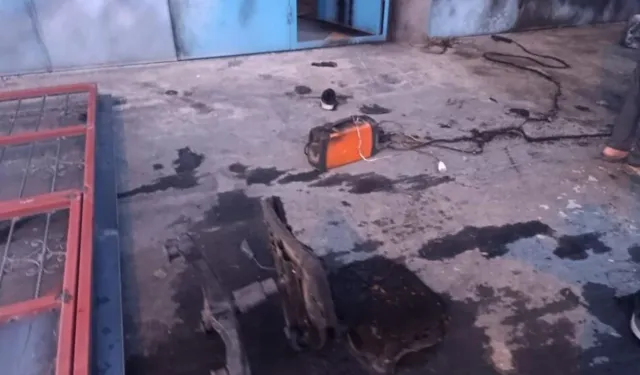 Adıyaman'da PVC atölyesinde patlamada 2 yaralı