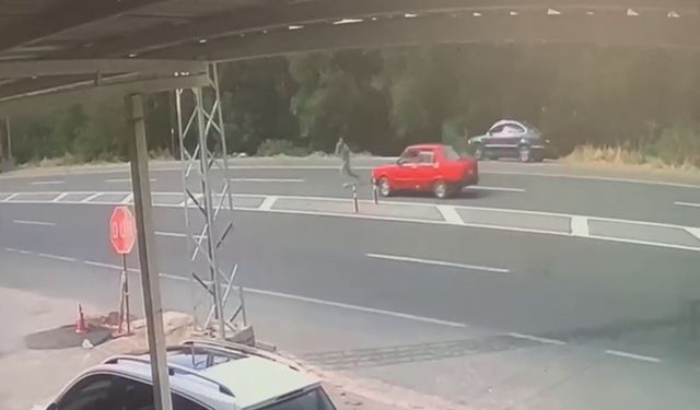 Ölümle sonuçlanan kaza an be an kameraya yansıdı