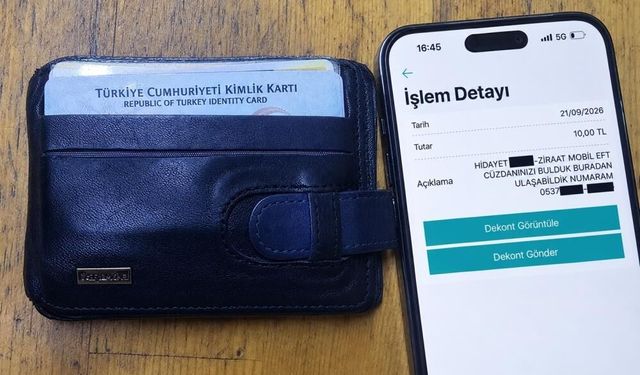 İlginç yöntem: Cüzdanını kaybetti, hesaba gelen 10 TL ile sahibine ulaştı