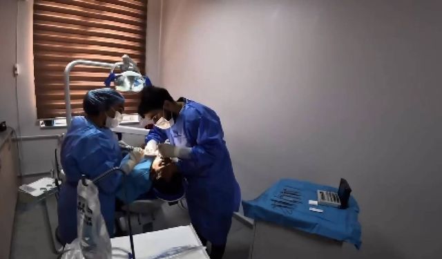 Bitlis Ağız ve Diş Sağlığı Merkezi'nde ilk kez implant cerrahisi hizmeti başladı