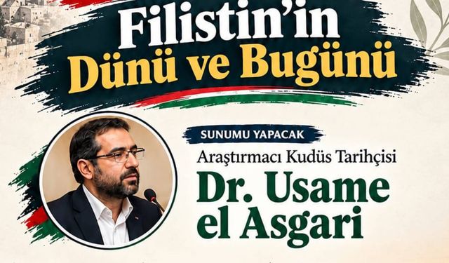 Bitlis'te "Filistin'in Dünü ve Bugünü" konferansı düzenlenecek