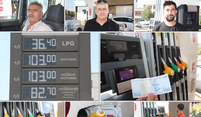 Akaryakıt 100 TL'yi aştı: Sürücüler tepkili