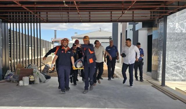 Kuyuda mahsur kaldı! Elazığ'da yaralı vatandaş AFAD tarafından kurtarıldı