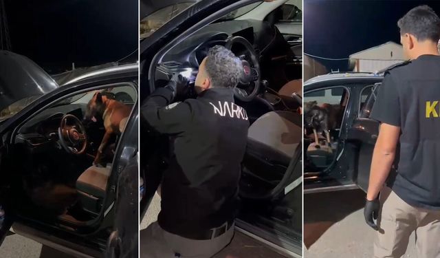 Muş’ta aracın direksiyon kutusuna uyuşturucu gizlediler: 2 tutuklama
