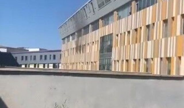 Van Eğitim ve Araştırma Hastanesi'nde yoğun duman