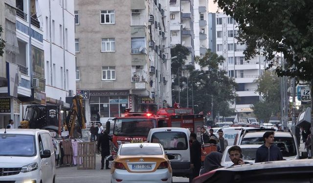 Diyarbakır'da kazı sırasında doğal gaz ana hattı patladı