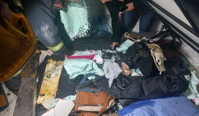 Van'da ev yangını: İtfaiye ekipleri müdahale etti