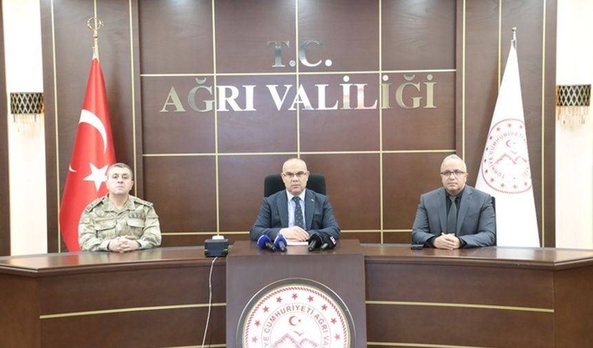 Ağrı Valisi Koç, Kasım Ayı Asayiş Raporunu Açıkladı