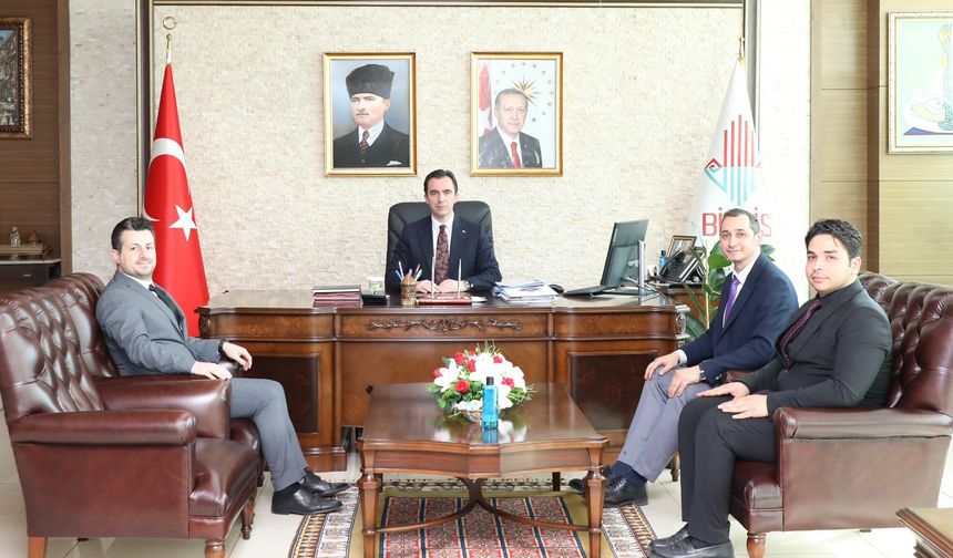 Basın İlan Kurumu ve İş Bankası Yetkililerinden Bitlis Valisi Karakaya’ya Ziyaret