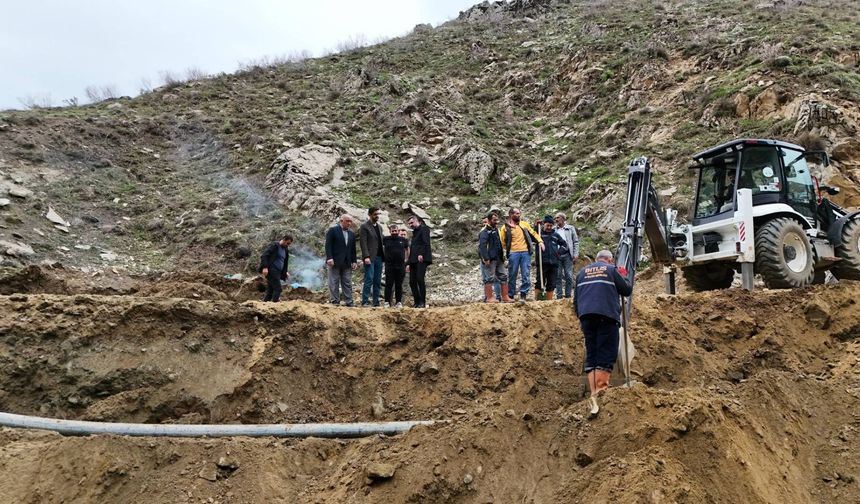 Başkan Tanğlay: Heyelan Sonrası Patlayan Ana Su Hattı Onarıldı