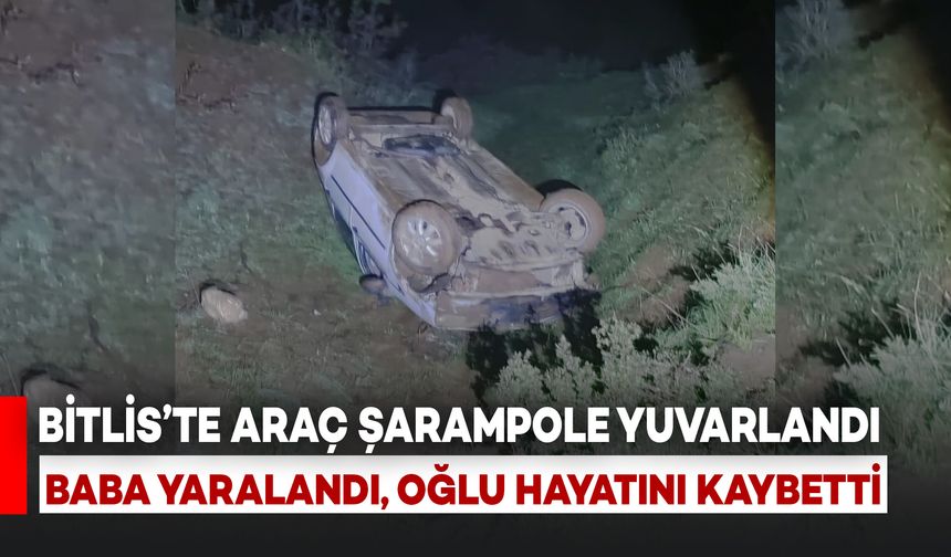 Bitlis'te Feci Kaza: Araç Şarampole Yuvarlandı, 6 Yaşındaki Çocuk Hayatını Kaybetti