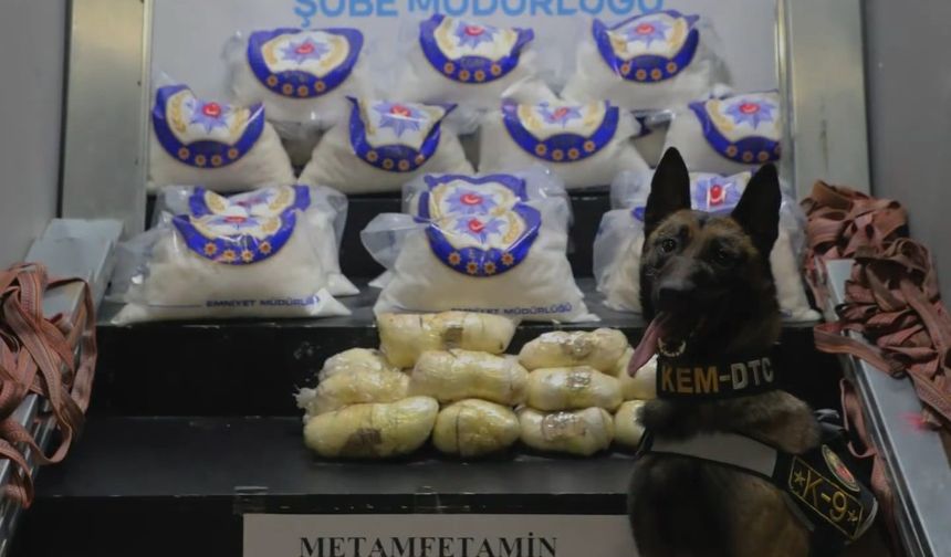Tırda 66 Kilo Metamfetamin Ele Geçirildi