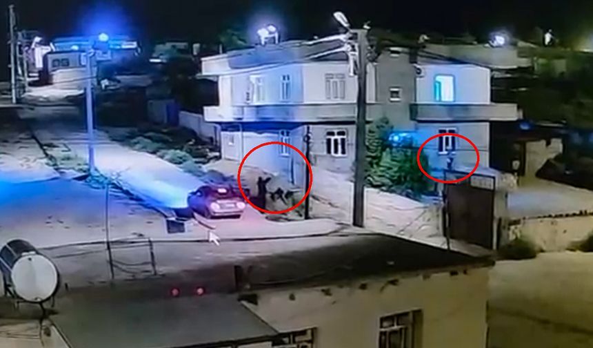 Bir kişinin öldüğü silahlı saldırıya ait güvenlik kamerası görüntüleri ortaya çıktı