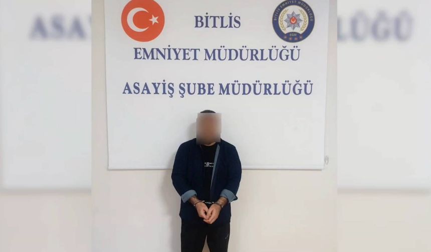 Bitlis’teki cinayet şüphelisi İran’da yakalandı