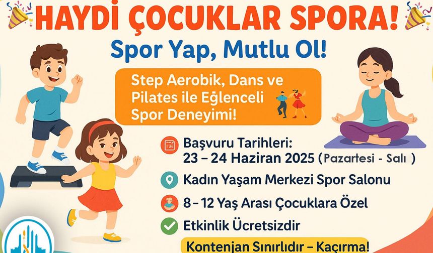 Bitlis Belediyesi’nden çocuklara sporlu yaz tatili etkinliği