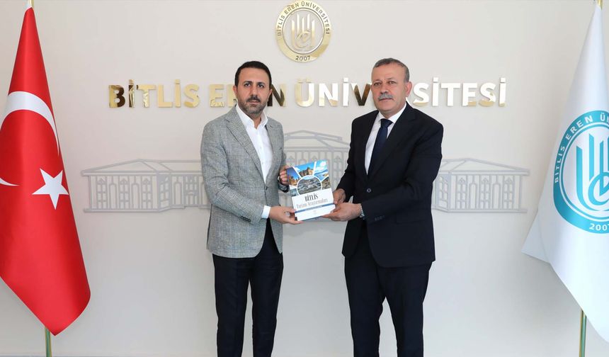 Milletvekili Bedirhanoğlu’ndan Bitlis Eren Üniversitesi Rektörüne Ziyaret
