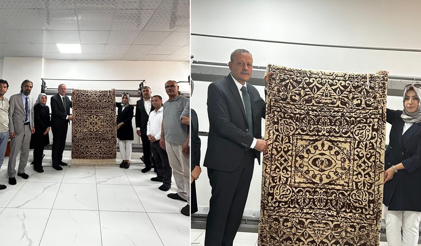 Bitlis Eren Üniversitesi Destekli Halı Projesi Tanıtıldı