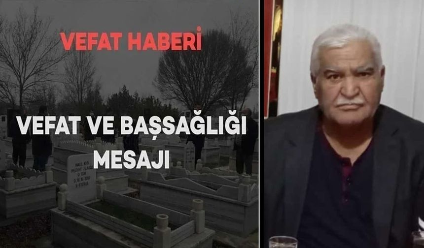 Bitlis'te Hacı Nesim Aydoğdu Vefat Etmiştir
