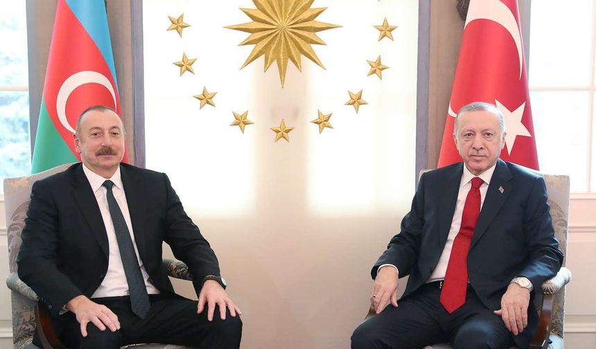 Cumhurbaşkanı Recep Tayyip Erdoğan ile Aliyev görüştü