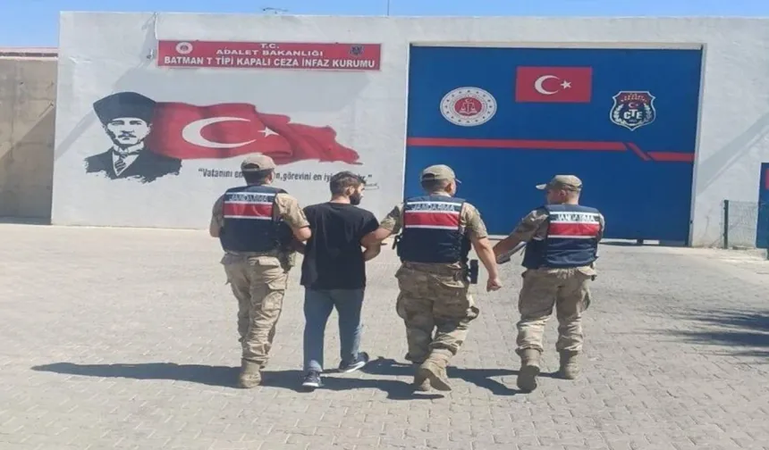 Batman’da 17 Yıl Hapis Cezası Bulunan Firari Yakalandı