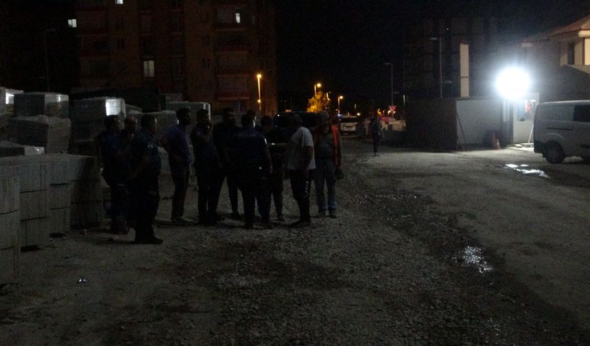 Şantiyede İşçiler Arasında Taşlı Sopalı Kavga: 4 Yaralı