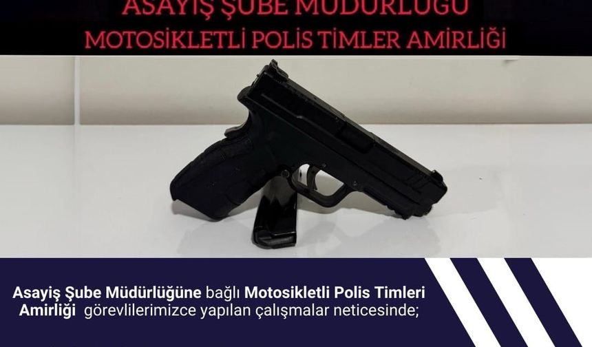 Bingöl’de Polis Operasyonu: Ruhsatsız Tabanca Ele Geçirildi