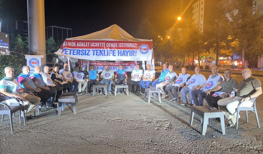 Memur-Sen’den Diyarbakır’da çadır eylemi