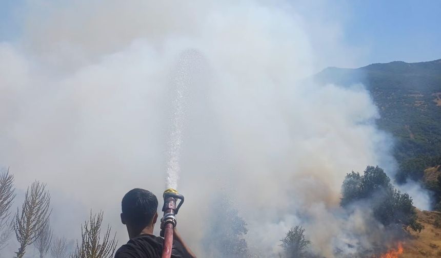 Kırsal alandan çıkan yangın kontrol altına alındı
