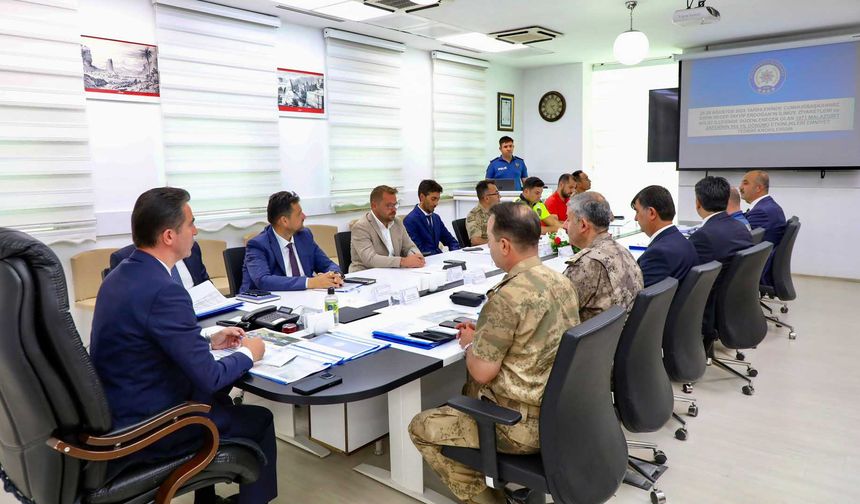 Bitlis’te Malazgirt Zaferi ve Ahlat Şenlikleri Öncesi Değerlendirme Toplantısı