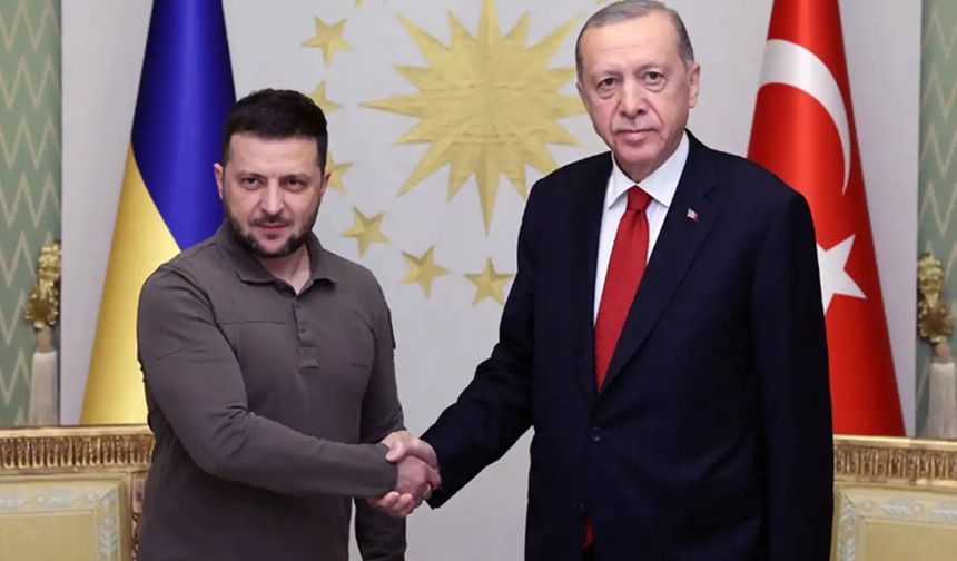 Cumhurbaşkanı Erdoğan, Zelenski ile Görüştü