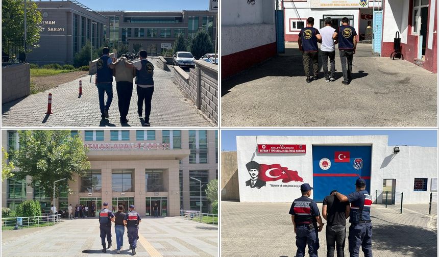 Kesinleşmiş Hapis Cezası Bulunan 6 Hükümlü Yakalandı