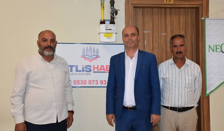 Diyanet Hak Sendikası Bitlis İl Başkanı Gündüz’den Gazetemize Ziyaret