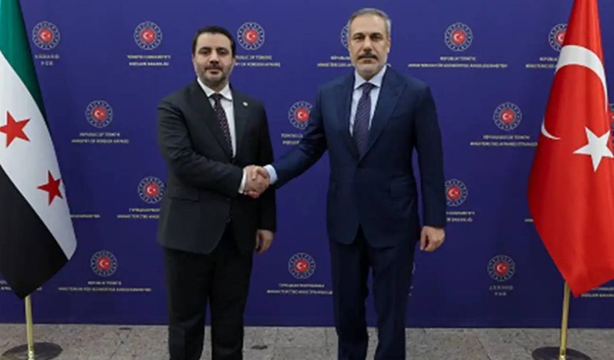 Bakan Fidan, Suriyeli Bakanlarla Ankara’da Bir Araya Geldi