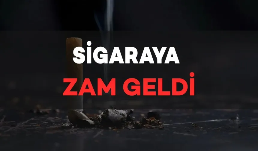 Sigara Fiyatlarına Zam Geldi
