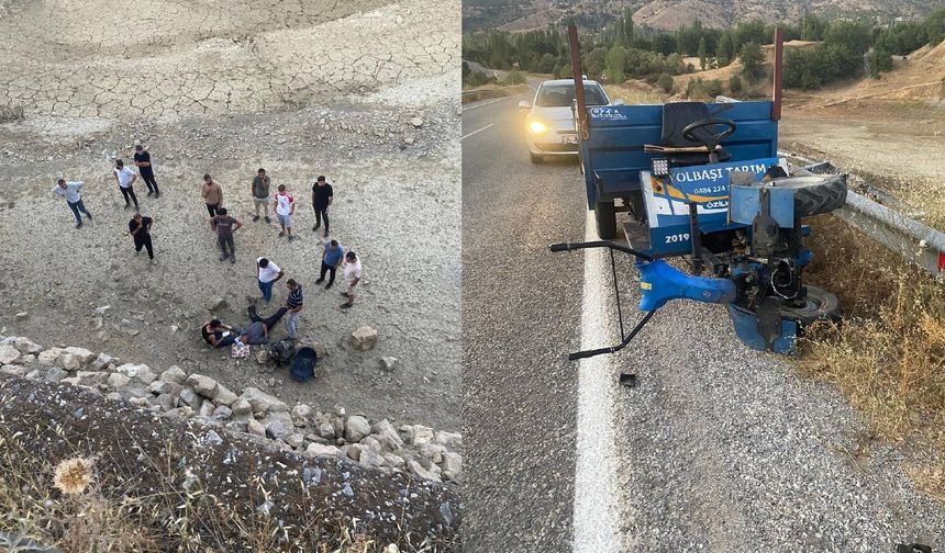 Hizan’da patpat kazası: 6 metreden şarampole düşen sürücü yaralandı