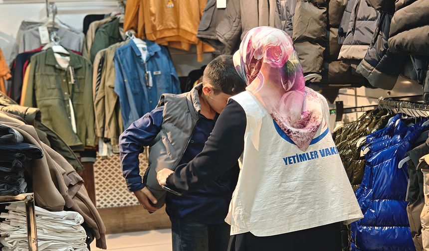 Yetimler Vakfı’ndan Muş’ta yetim çocuklara kışlık destek