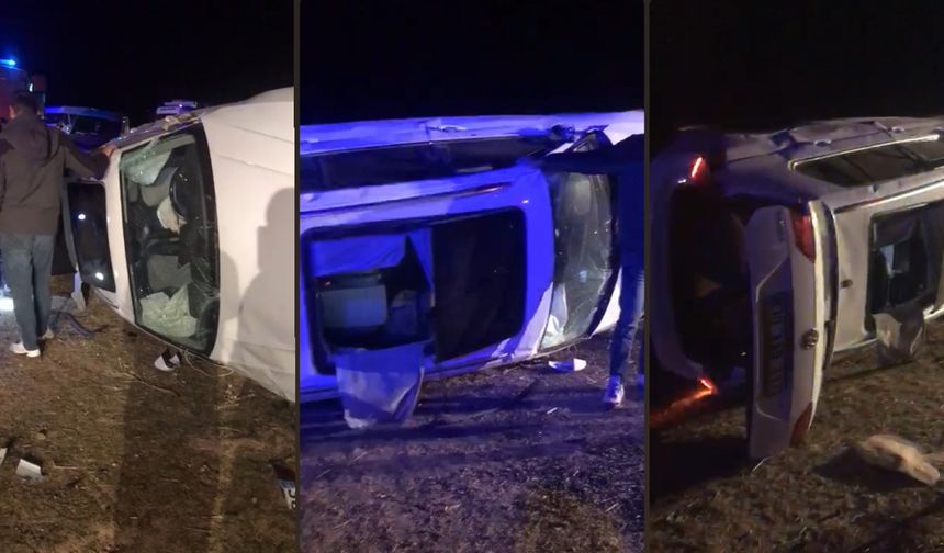 Kontrolden Çıkan Otomobil Takla Attı: 5 Yaralı