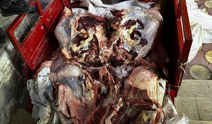 Batman’da Kaçak Et Operasyonu: İş Yeri Mühürlendi