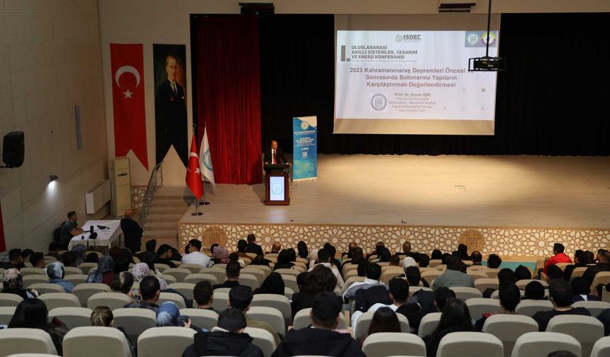Bitlis Eren Üniversitesi’nde I. Uluslararası Akıllı Sistemler, Tasarım ve Enerji Konferansı Başladı