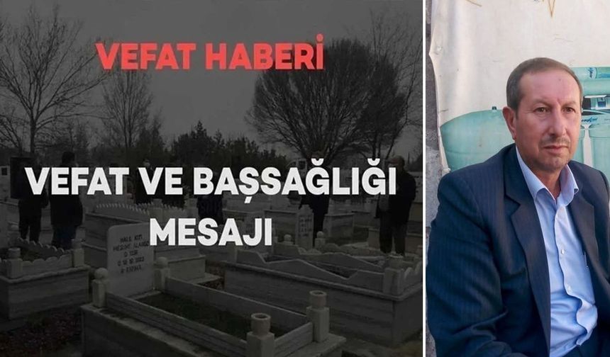 Bitlisli Hemşehrimiz Seyid Şeyh Maşuk Çiçek Vefat Etmiştir